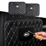 BYD Anti-Kick Pad - PU Leather Seat Back Protector for Front Seats (Pair)