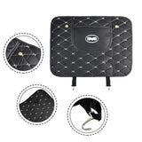 BYD Anti-Kick Pad - PU Leather Seat Back Protector for Front Seats (Pair)