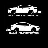 Suitable for BYD car door welcome lights High definition non fading welcome light For BYD