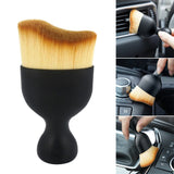Soft Car Interior Cleaning Brush for Vents & Crevices - Dust Removal Tool