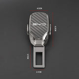 Car Seat Belt Locker Carabiner Extender Insurance Belt Insert Buckle for BYD