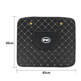 BYD Anti-Kick Pad - PU Leather Seat Back Protector for Front Seats (Pair)