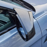 Rearview Mirror Cover for BYD Seal EV/DMI 2022-2023 - Carbon Fiber Black Trim