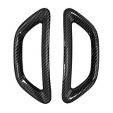 Carbon Fiber Seat Back Cover for BYD ATTO 3/Yuan Plus (2022-2023) - Scratch-Resistant ABS Frame