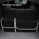 Foldable Car Trunk Organizer - Large Capacity Storage Bag for Cars, SUVs & Travel