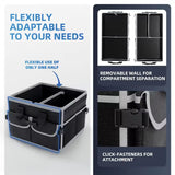 Foldable Car Trunk Organizer - Collapsible Storage Box for Sedans & SUVs
