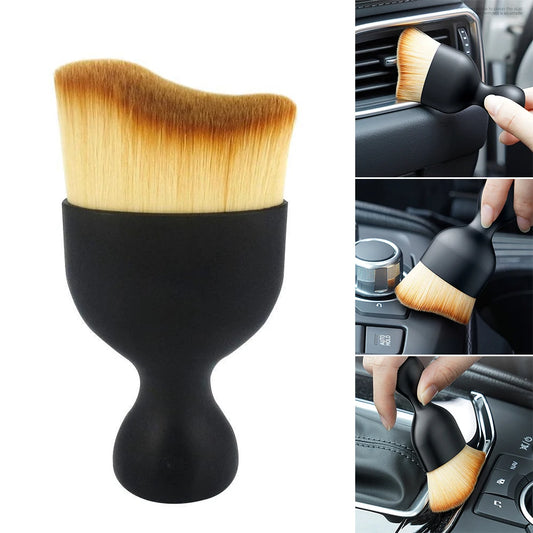 Soft Car Interior Cleaning Brush for Vents & Crevices - Dust Removal Tool
