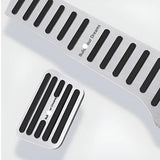 Brushed Aluminum Pedals for BYD - Anti-Slip Custom Fit Upgrade
