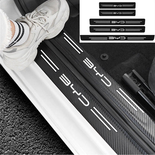Car Door Sill Sill Plate Protector Stickers For BYD