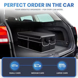Foldable Car Trunk Organizer - Collapsible Storage Box for Sedans & SUVs