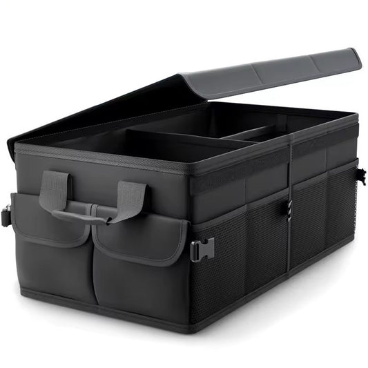 Foldable Car Trunk Organizer - Collapsible Storage Box for Sedans & SUVs