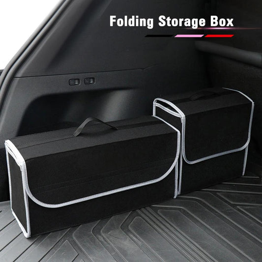 Foldable Car Trunk Organizer - Large Capacity Storage Bag for Cars, SUVs & Travel