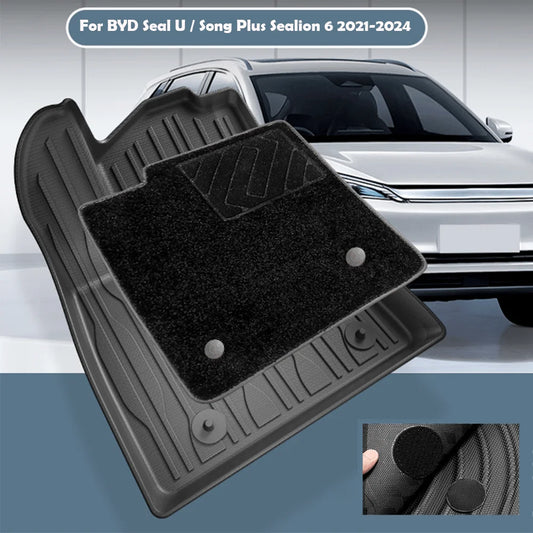 BYD Seal U/Song Plus Sealion 6 TPE Floor Mats & Cargo Liner (2021-2024)