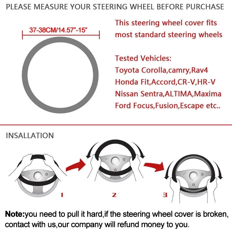 steering wheel center stripe